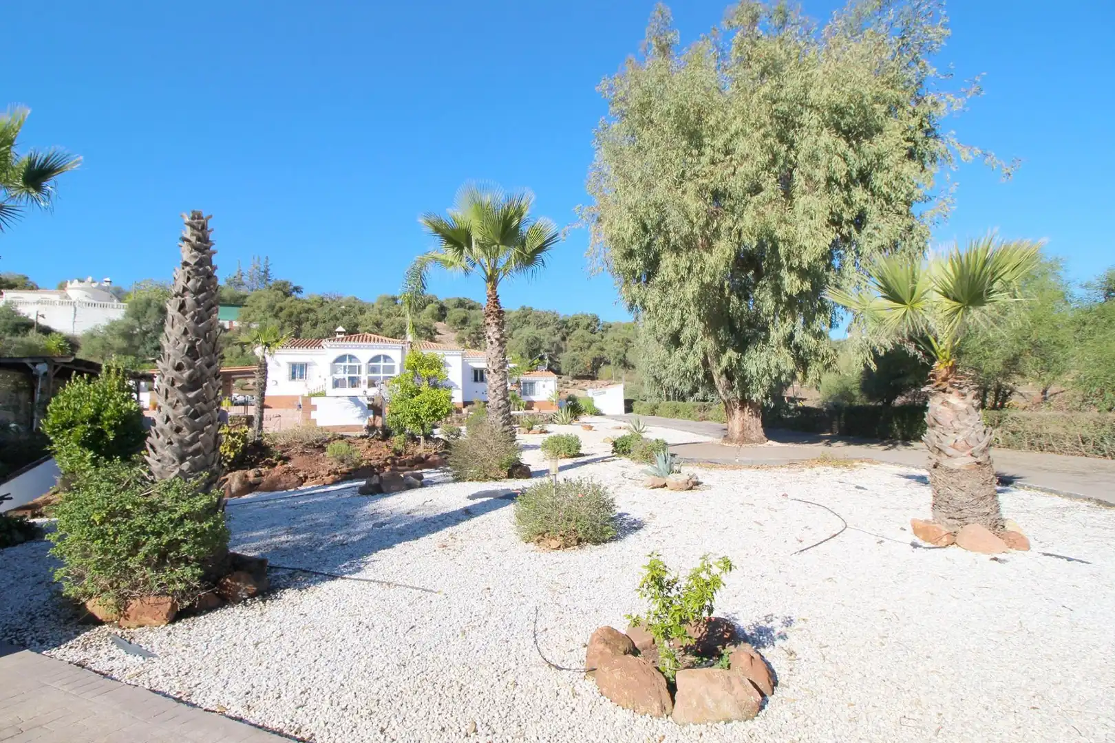 Jardín de Casa o chalet en venta en Almogía con Aire acondicionado, Calefacción y Jardín privado