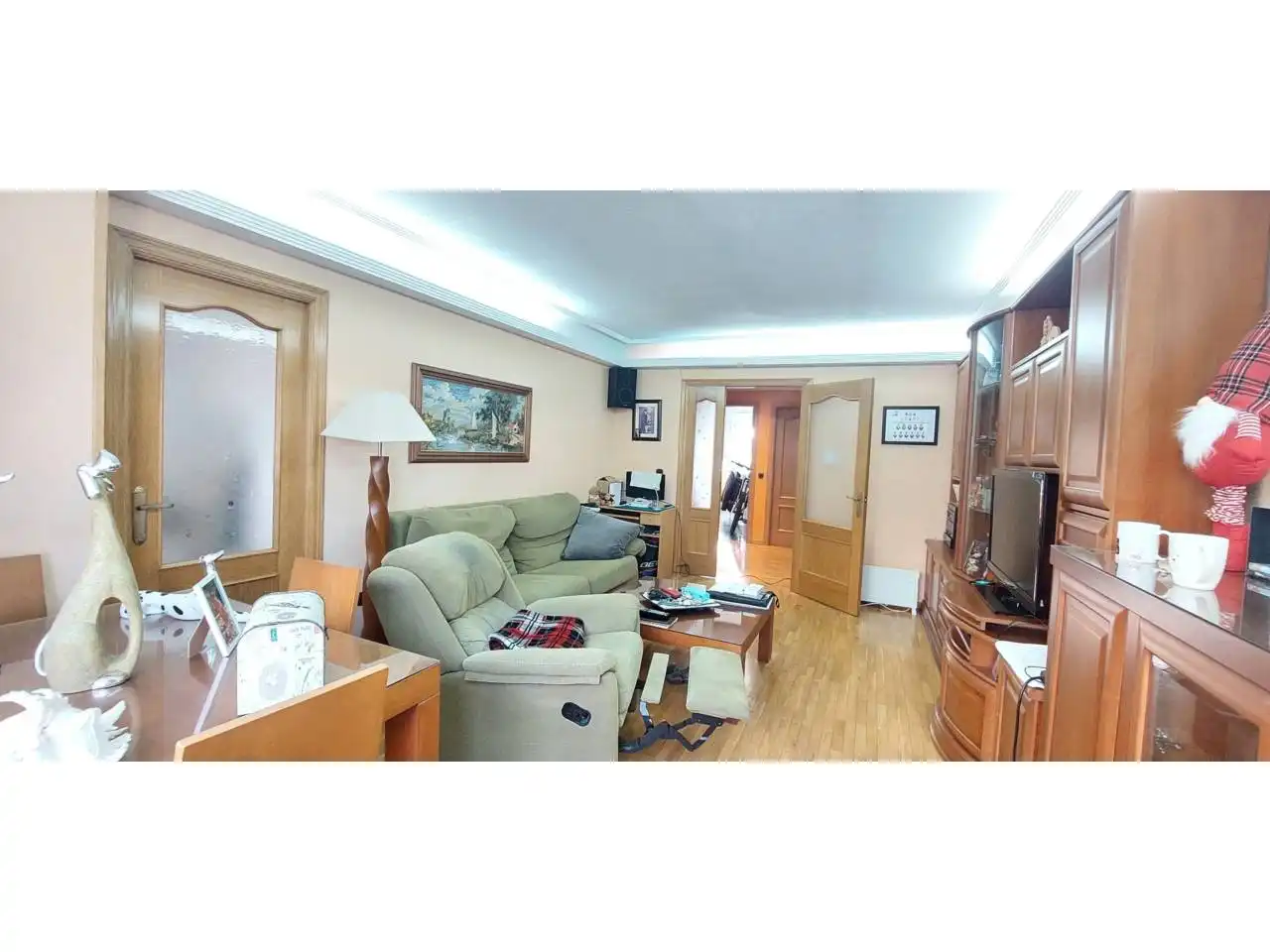 Wohnzimmer von Wohnung zum Verkauf in Villaquilambre mit Heizung und Balkon