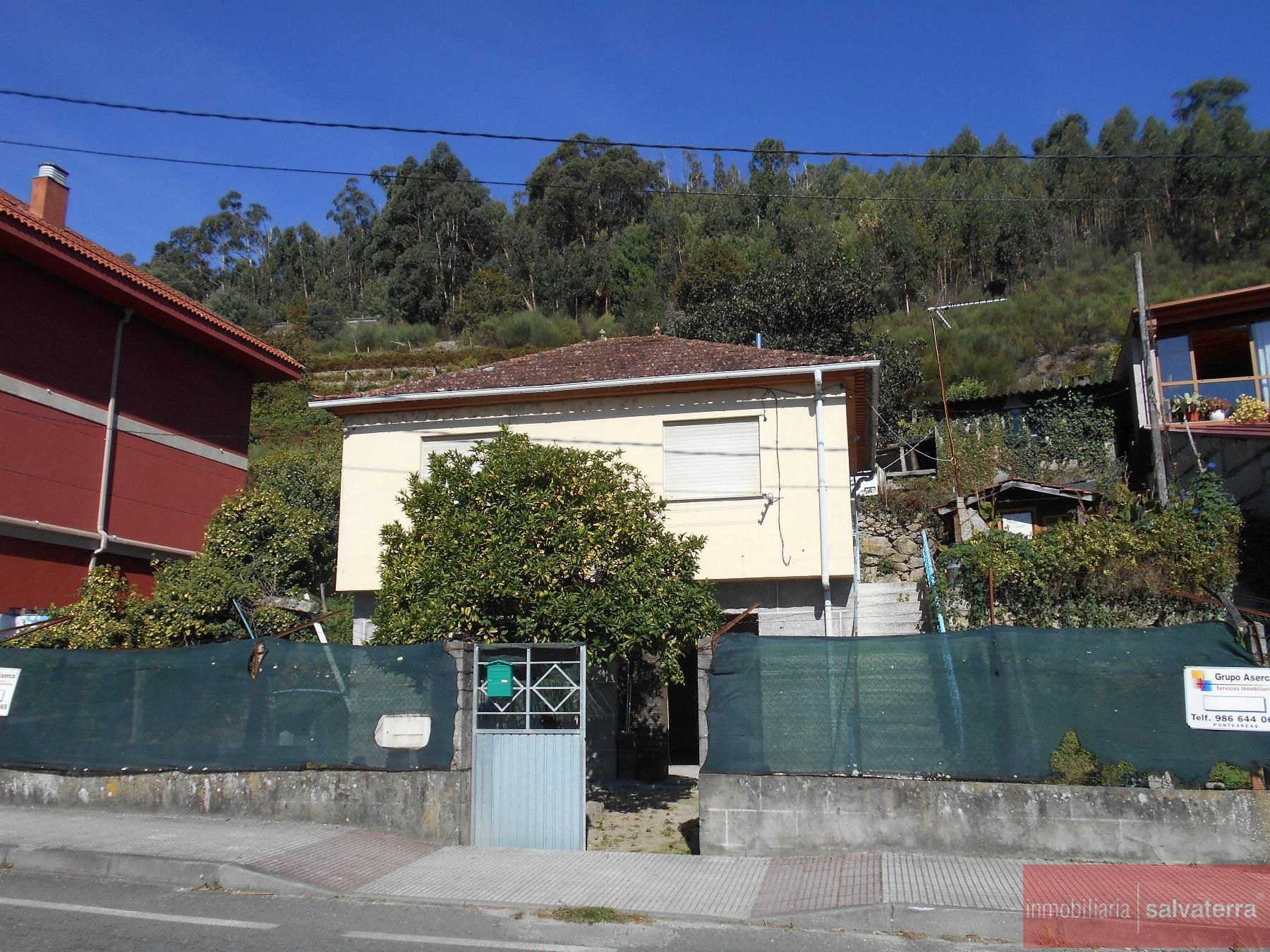 Exterior view of House or chalet for sale in As Neves    with Storage room