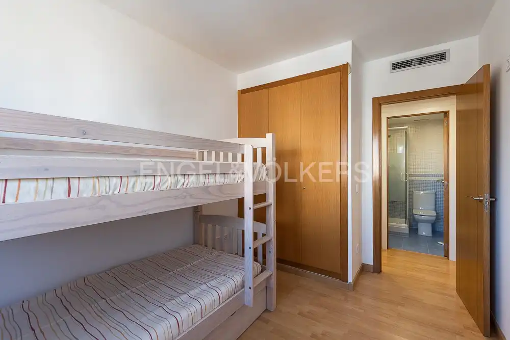 Balcony of Flat for rent in La Pobla de Farnals  with Air Conditioner, Heating and Private garden