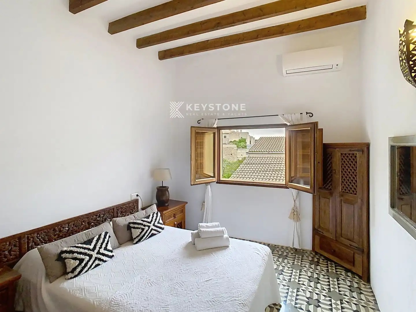Bedroom of Houses for sale in Santa Margalida  with Air Conditioner, Terrace and Storage room