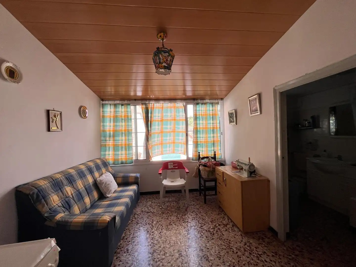 Sala de estar de Casa o chalet en venta en Monzón con Aire acondicionado y Calefacción
