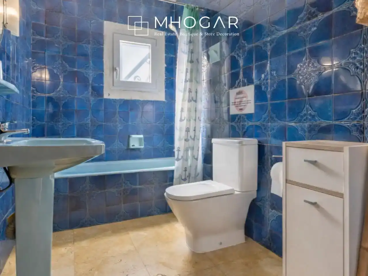 Baño de Casa o chalet en venta en Benissa con Aire acondicionado, Piscina y Balcón