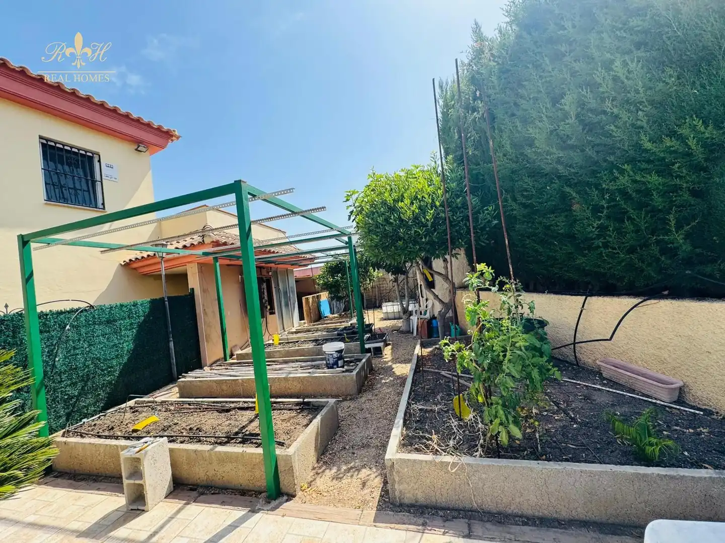 Garden of Houses for sale in L'Alfàs del Pi  with Air Conditioner, Heating and Terrace