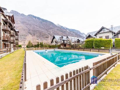 Garden of Flat for sale in Benasque  with Heating, Parquet flooring and Terrace