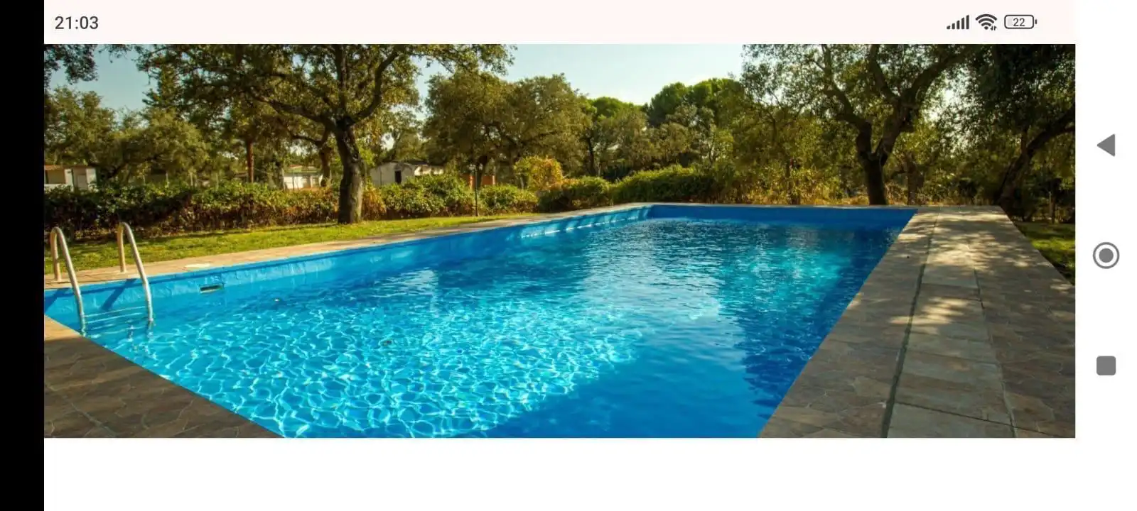 Schwimmbecken von Haus oder Chalet zum Verkauf in Badajoz mit Privatgarten, Terrasse und Abstellraum