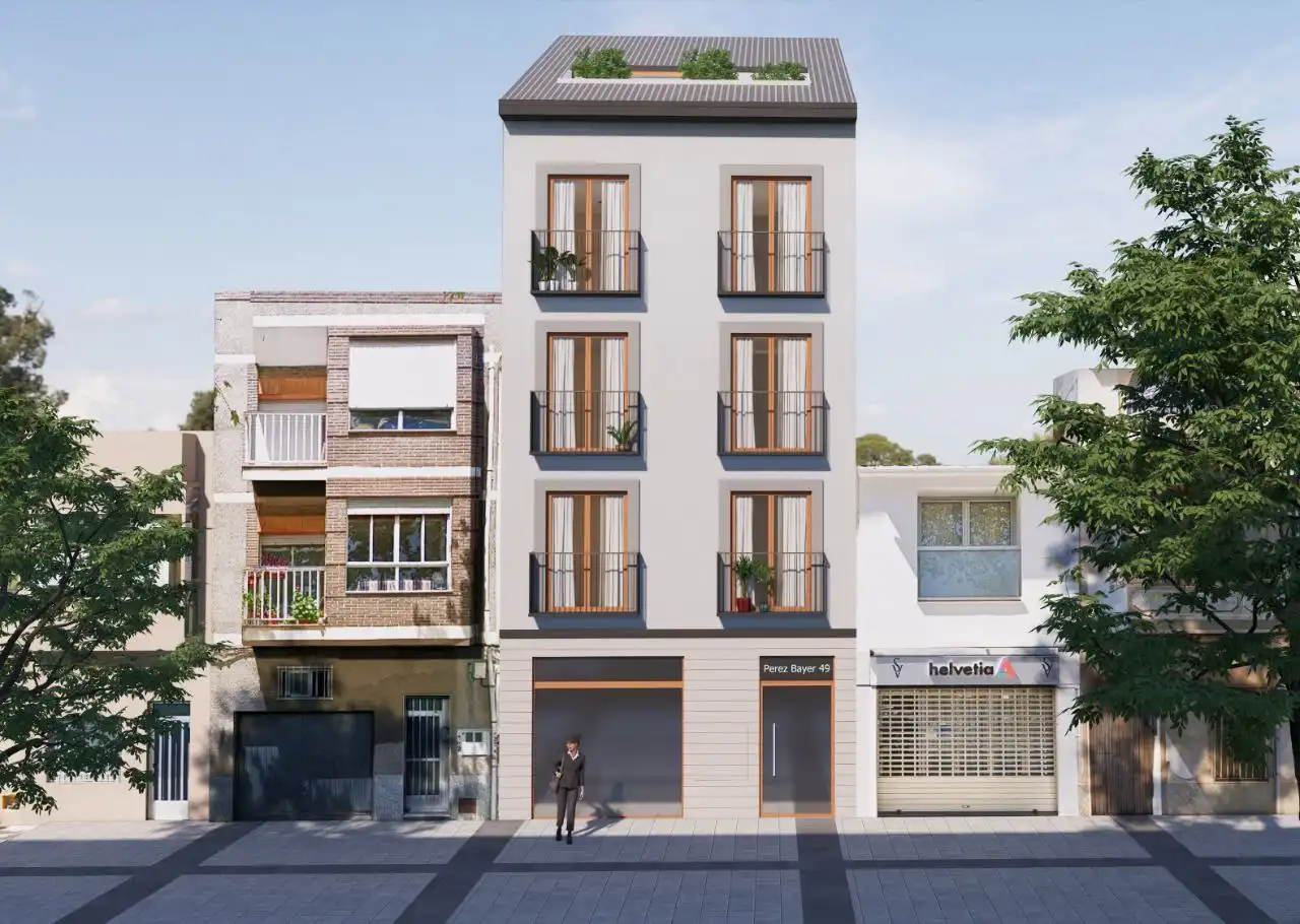 Piso con terraza en venta en Paseo Pérez Bayer 49