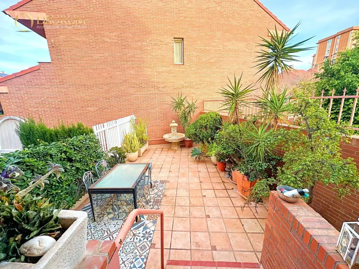 Terrassa de Casa adosada en venda en Alicante / Alacant amb Aire condicionat, Calefacció i Jardí privat