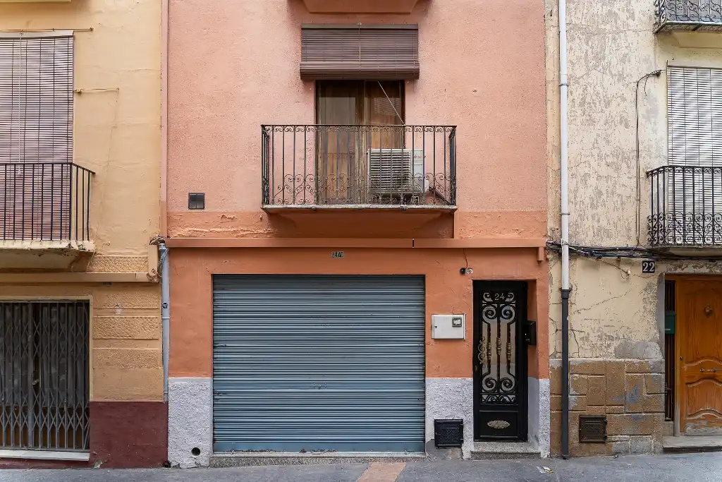 Vista exterior de Casa o chalet en venta en Ibi con Amueblado