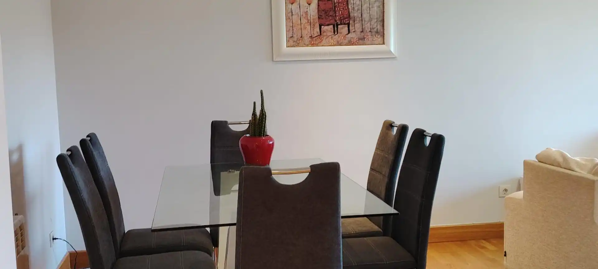 Dining room of Flat for sale in Centro Urbano