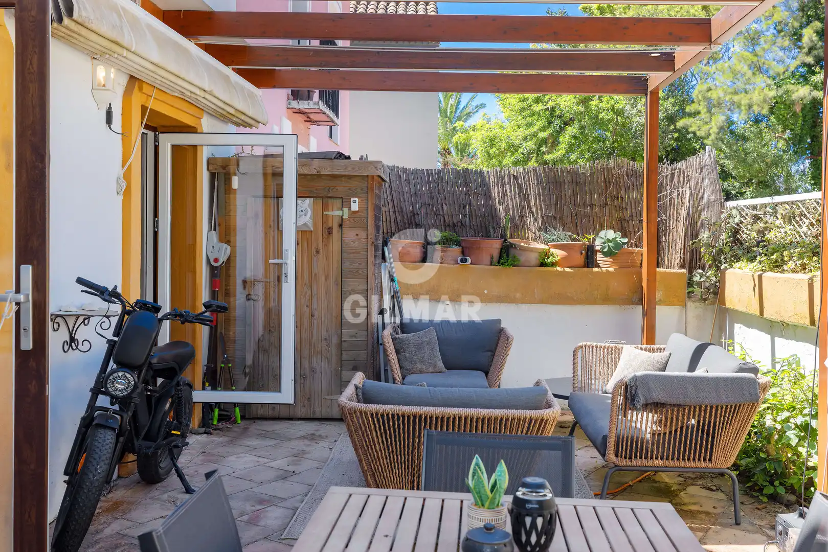 Terraza de Casa adosada en venta en Marbella con Calefacción, Piscina y Amueblado