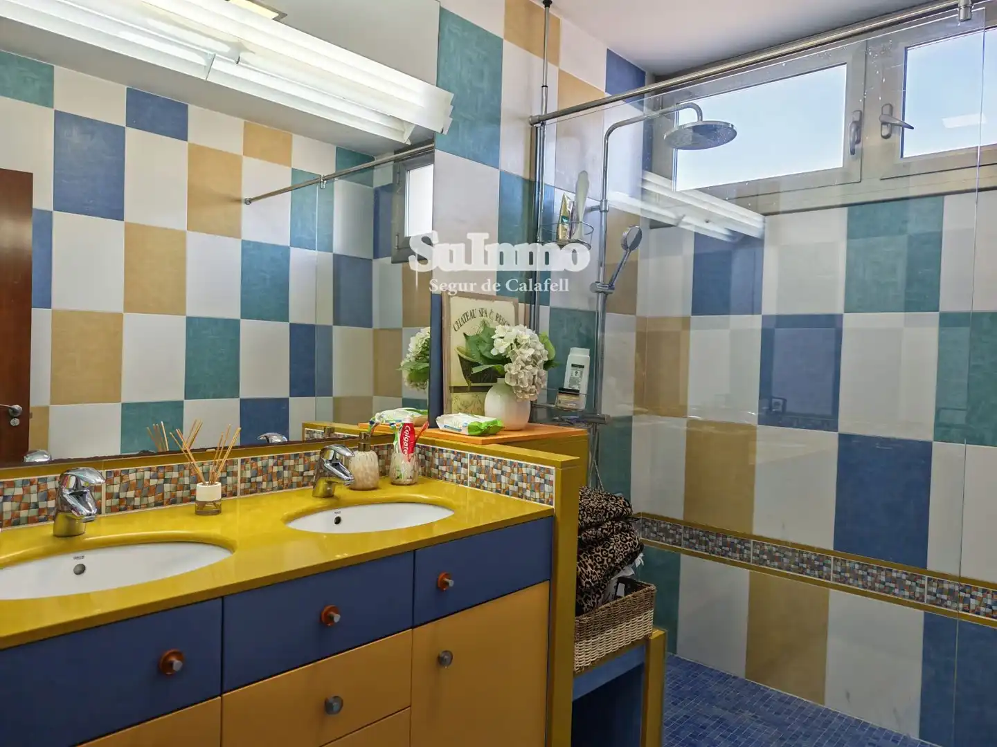 Baño de Casa o chalet en venta en Calafell con Aire acondicionado, Calefacción y Jardín privado