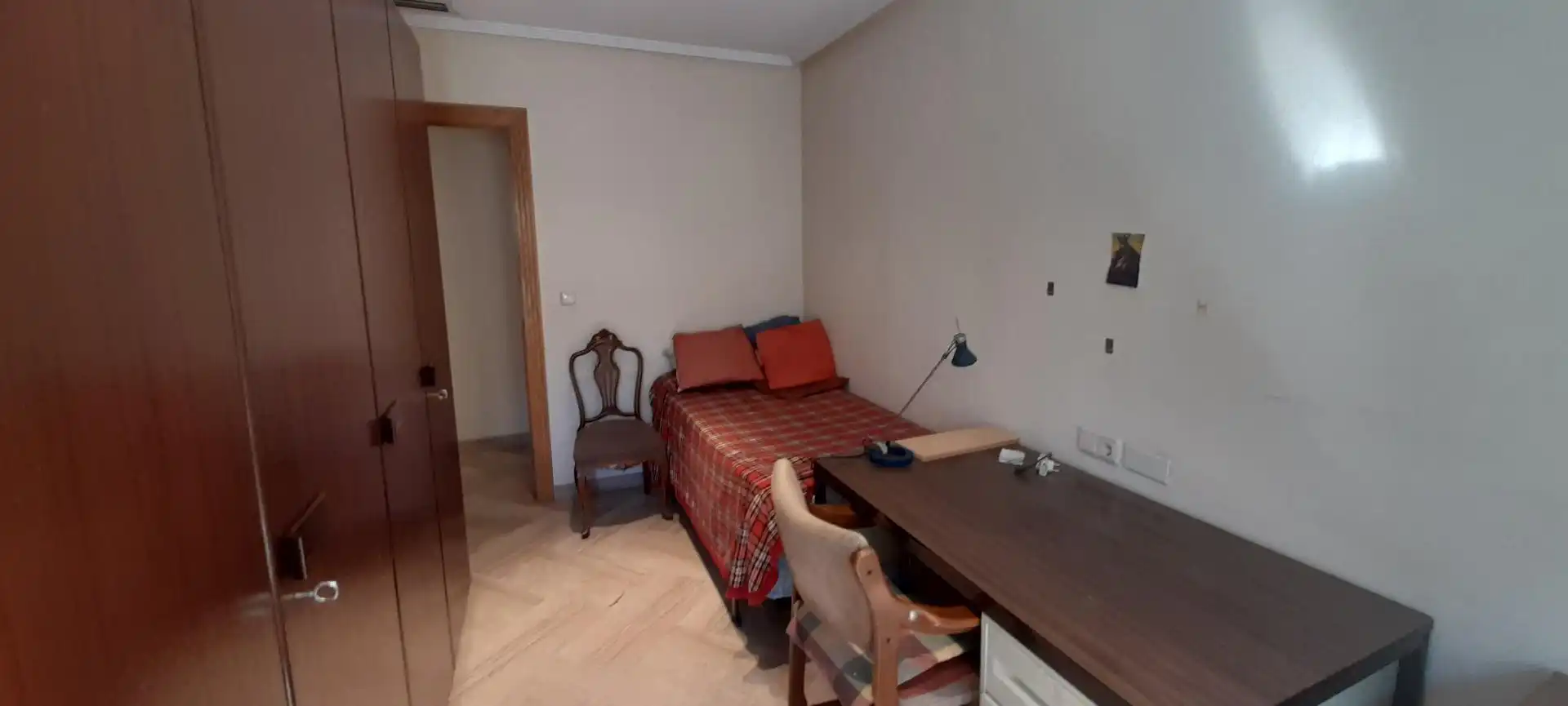 Schlafzimmer von Wohnung zur Miete in Elche / Elx mit Klimaanlage, Möbliert und Balkon