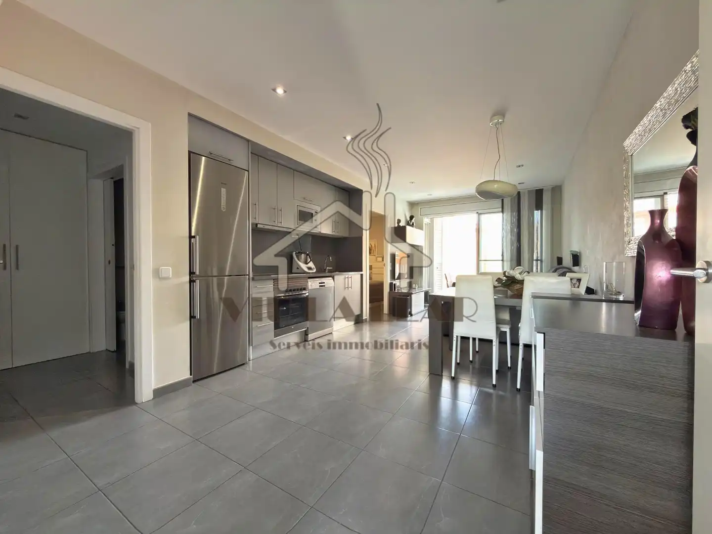 Kitchen of Flat for sale in Mataró  with Air Conditioner, Heating and Storage room