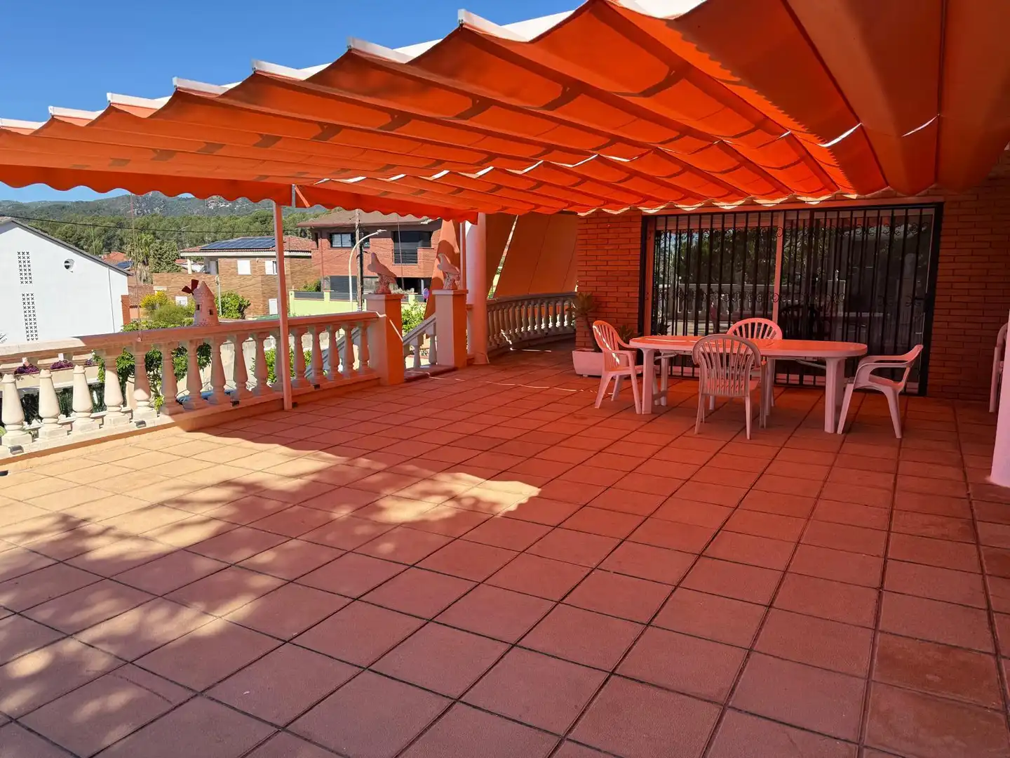 Terrasse von Haus oder Chalet zur Miete in Viladecans mit Klimaanlage, Heizung und Privatgarten