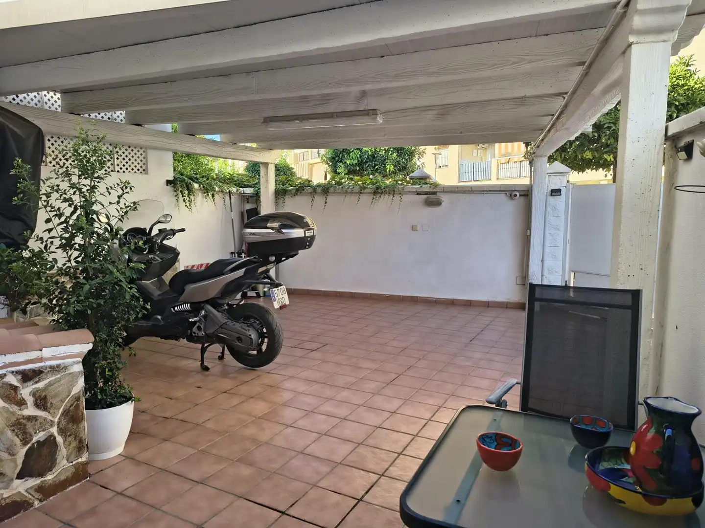 Terrassa de Casa adosada en venda en Rincón de la Victoria amb Aire condicionat, Calefacció i Jardí privat