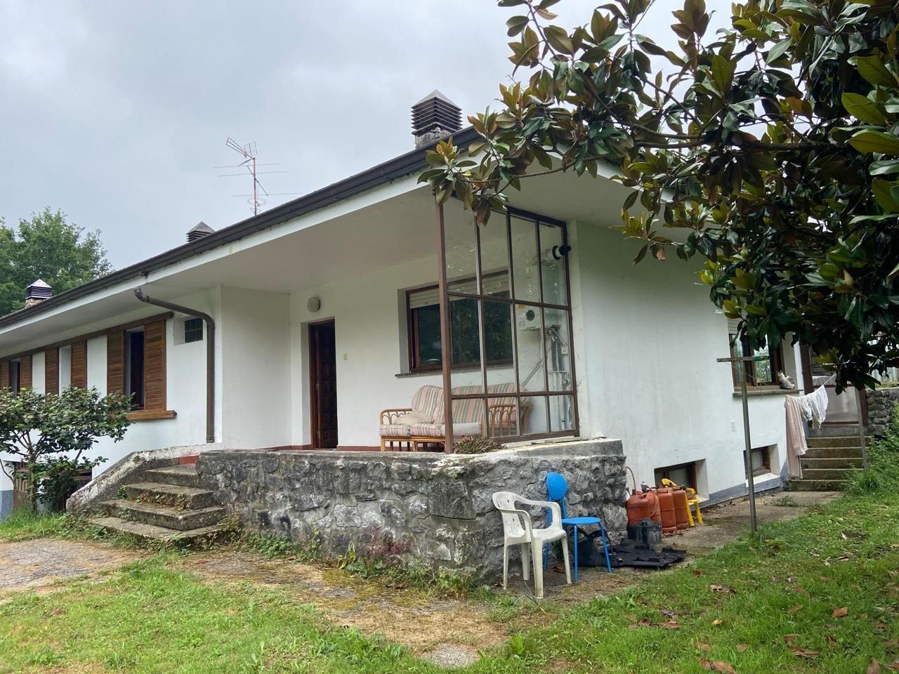 Vista exterior de Casa o chalet en venta en Abadiño  con Terraza