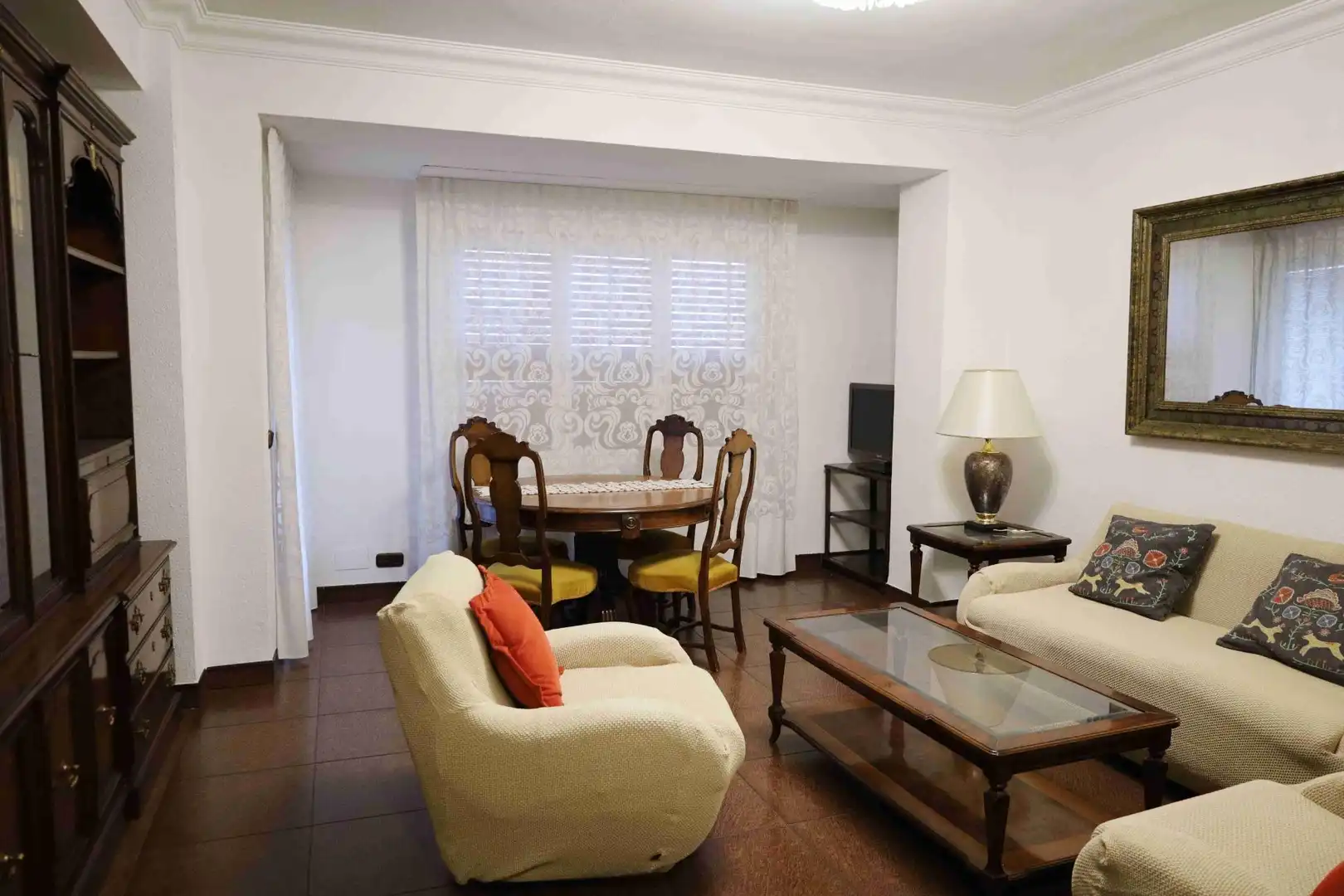 Sala de estar de Piso en venta en Alcañiz con Aire acondicionado, Calefacción y Trastero