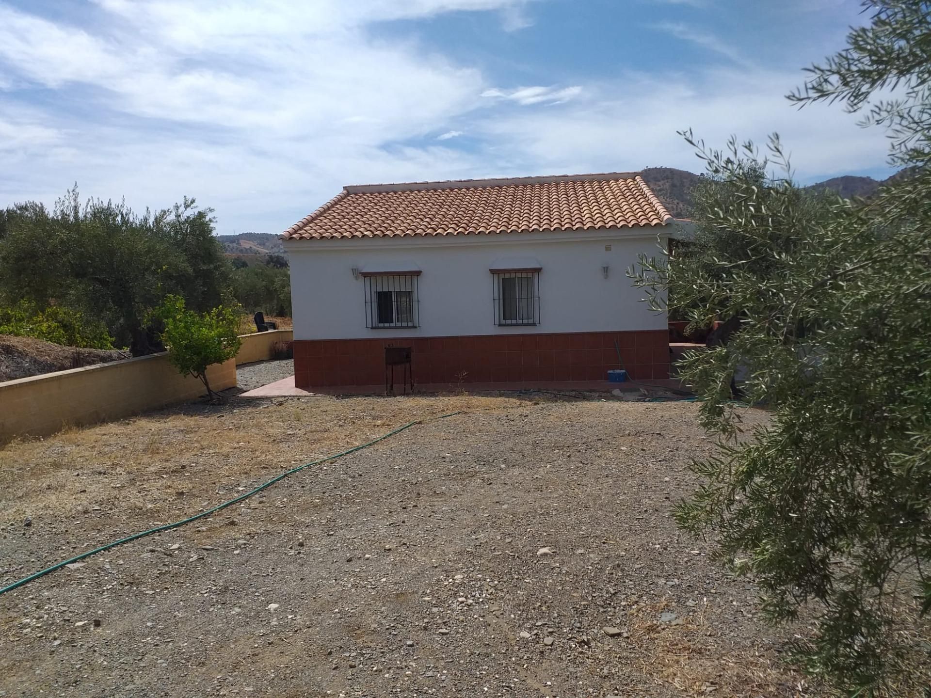 Exterior view of Country house for sale in Álora  with Private garden and Swimming Pool