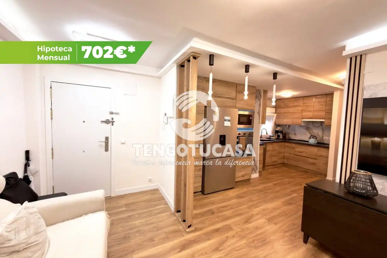 Kitchen of Flat for sale in Madrid  with Air Conditioner, Heating and Furnished