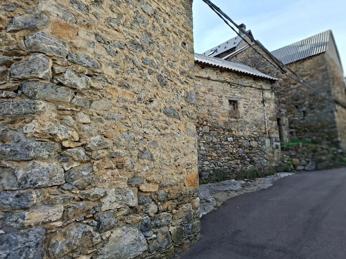 Vista exterior de Casa o chalet en venta en Hoz de Jaca