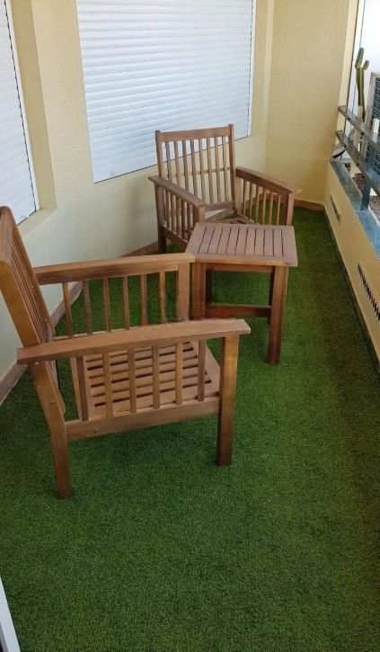 Terraza de Piso de alquiler en Torremolinos con Terraza, Amueblado y Lavadora