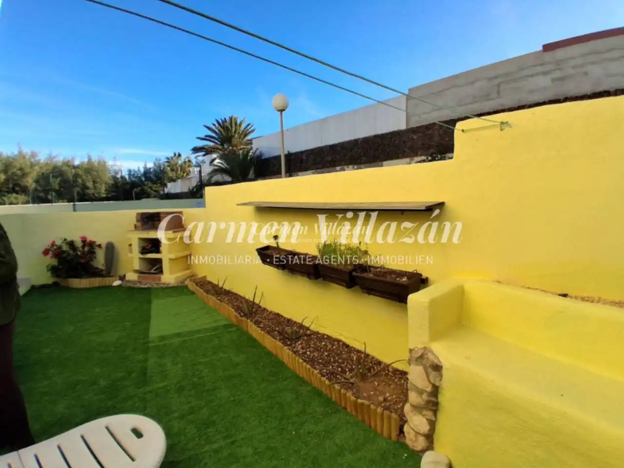 Jardín de Apartamento en venta en Pájara con Jardín privado, Terraza y Piscina comunitaria