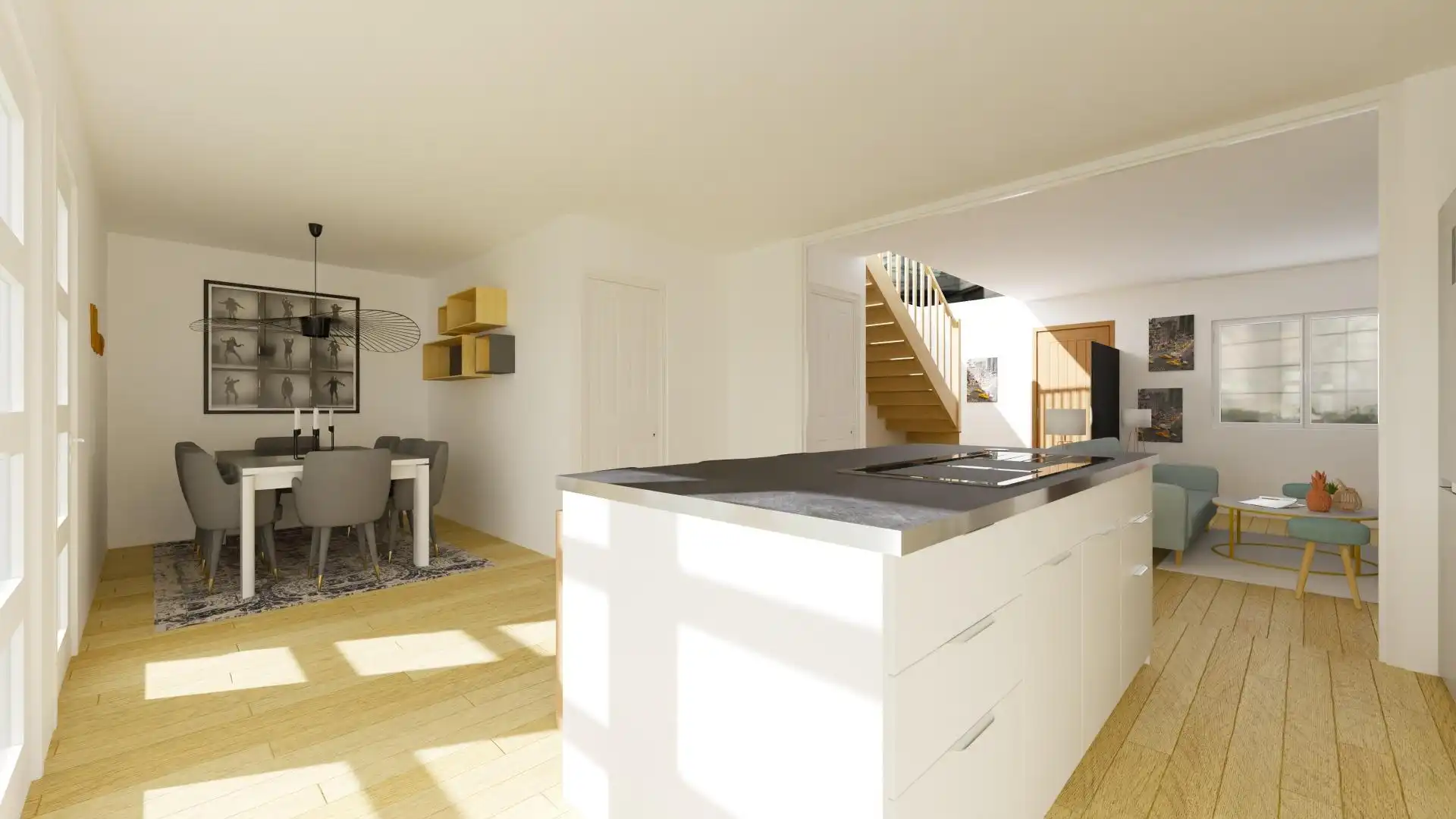 Cocina de Casa o chalet en venta en Figueruelas con Aire acondicionado, Calefacción y Jardín privado