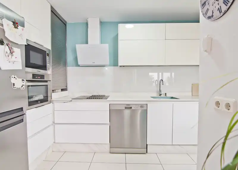 Kitchen of Flat for sale in Motril  with Parquet flooring