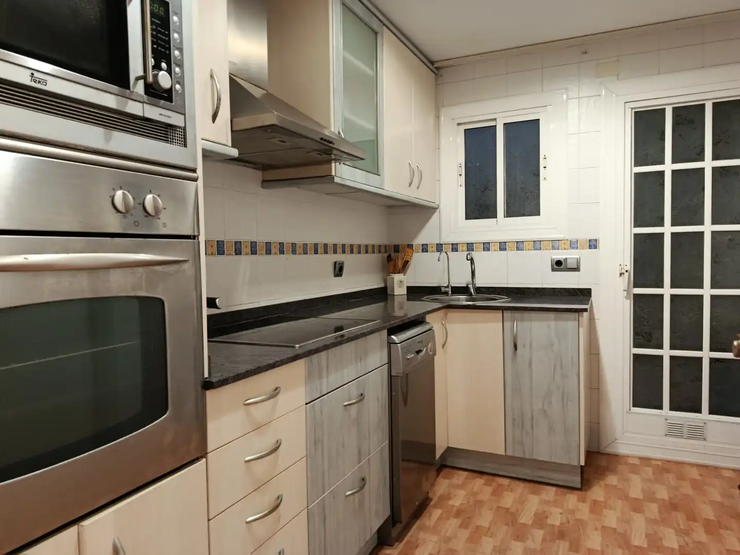 Cocina de Piso en venta en Badalona con Aire acondicionado, Calefacción y Parquet