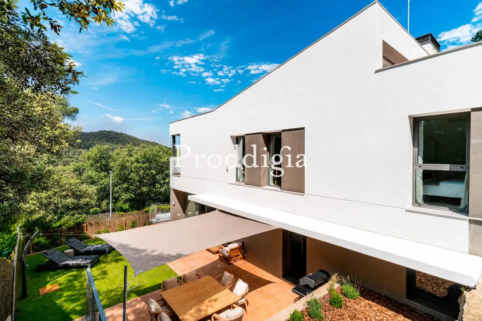 Terraza de Casa o chalet de alquiler en Barcelona con Aire acondicionado, Calefacción y Amueblado