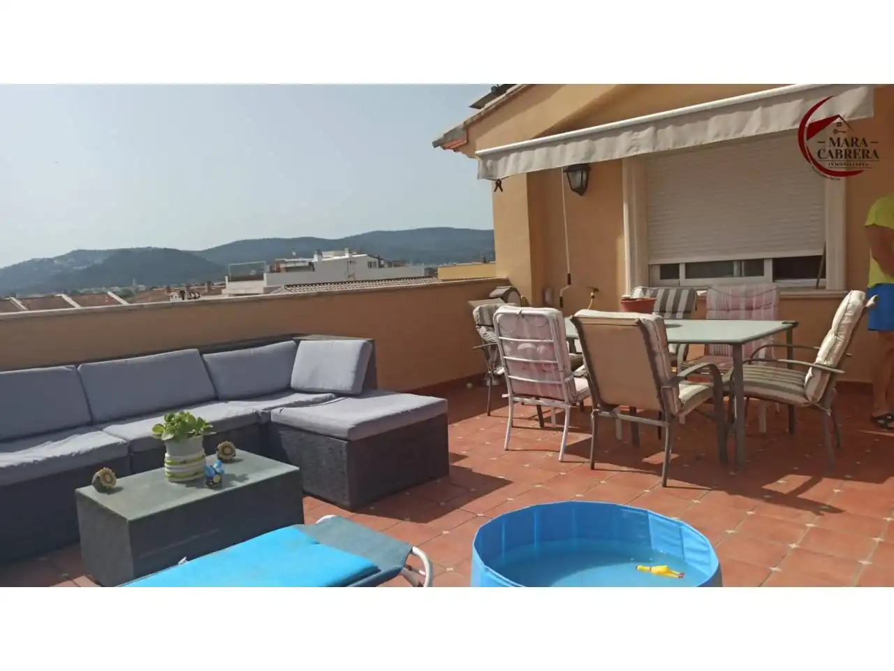 Terrassa de Casa adosada en venda en Almoines amb Aire condicionat, Calefacció i Parquet