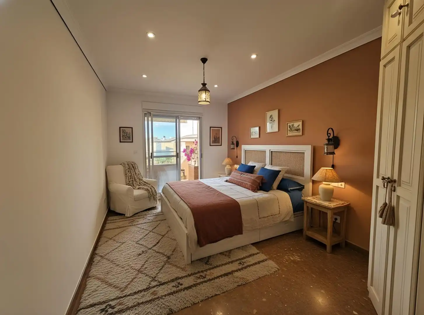 Bedroom of Flat for sale in Puçol  with Air Conditioner, Terrace and Balcony