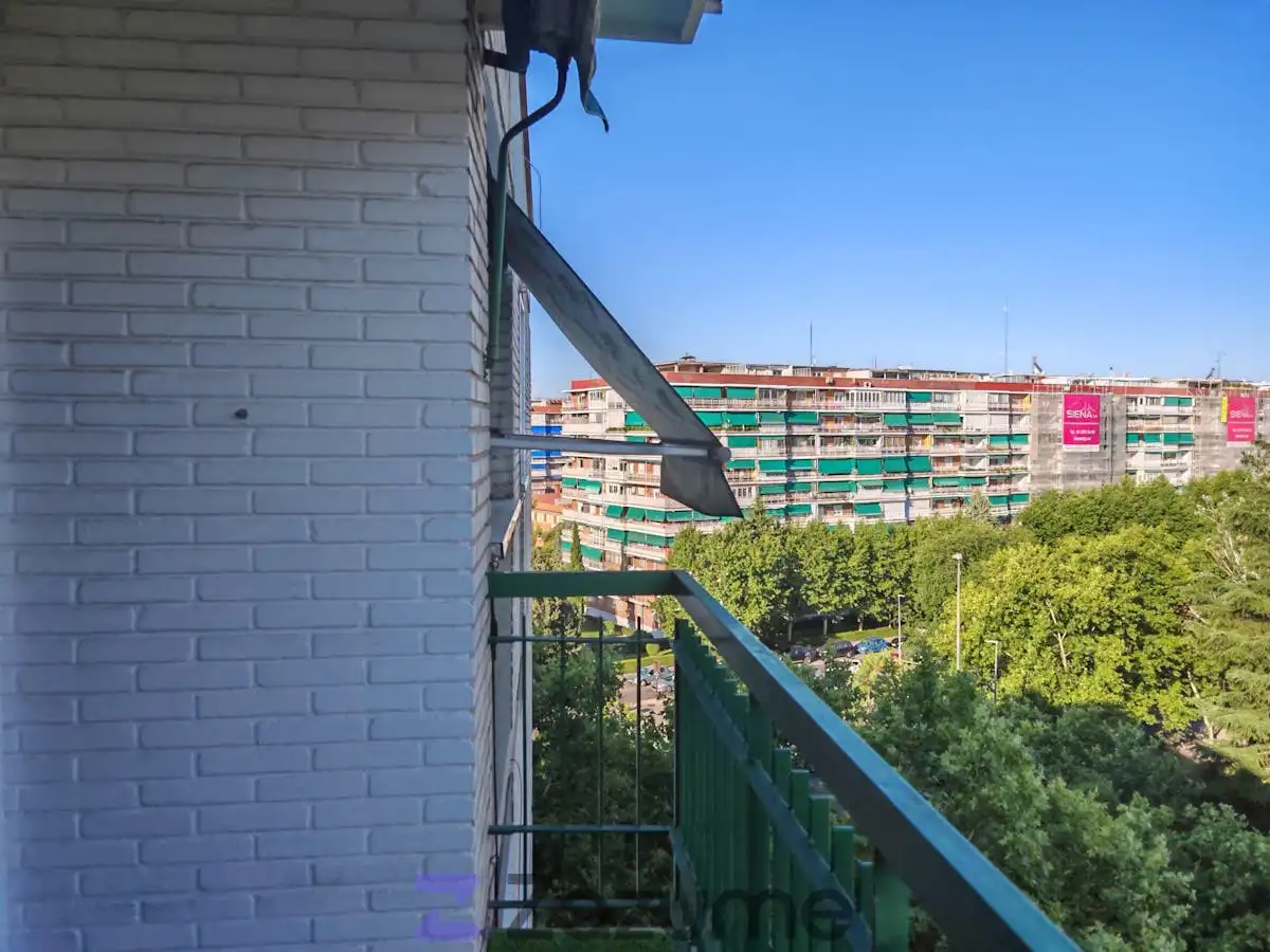 Balcony of Flat for rent in Alcorcón  with Air Conditioner, Heating and Terrace