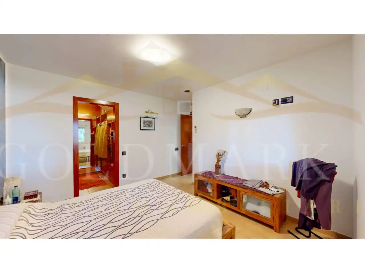 Dormitori de Casa o xalet en venda en Sabadell amb Aire condicionat, Jardí privat i Terrassa