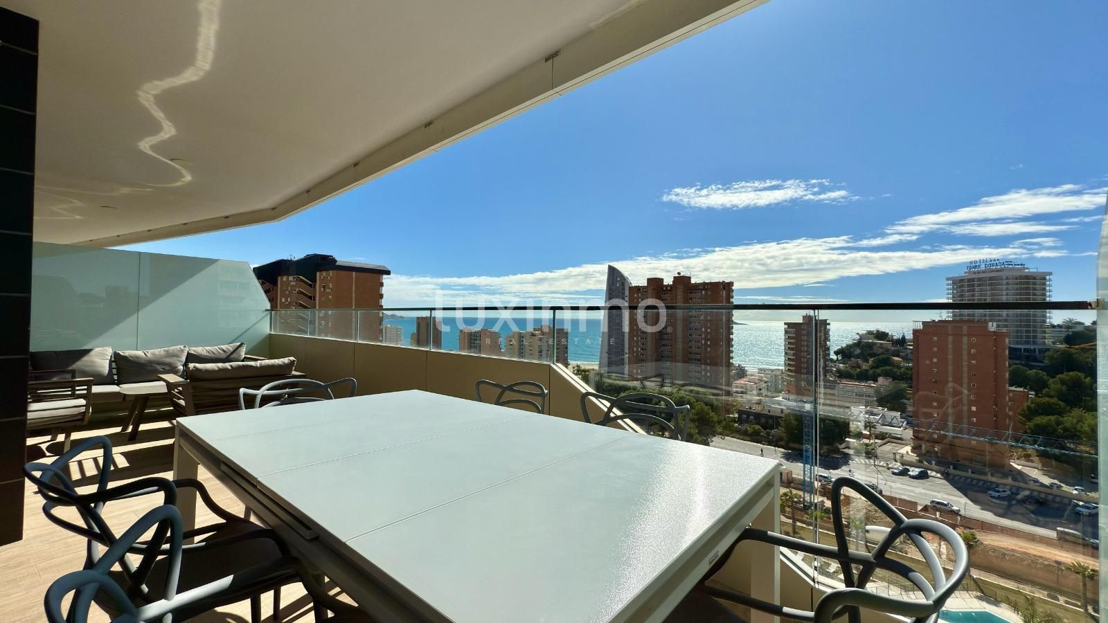 Terrace of Flat for sale in Benidorm  with Air Conditioner, Private garden and Terrace