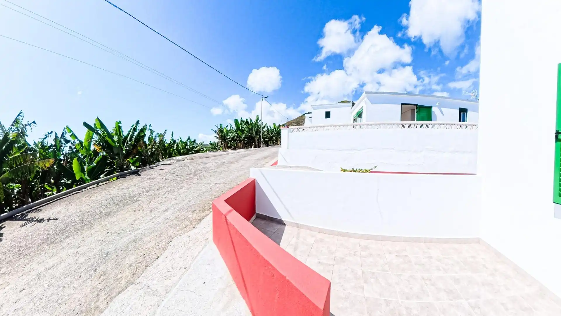 Vista exterior de Pis de lloguer en Barlovento amb Jardí privat