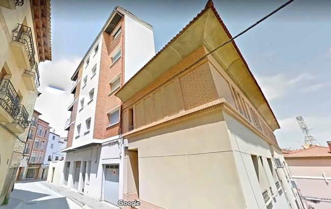 Vista exterior de Pis en venda en Alcañiz amb Traster