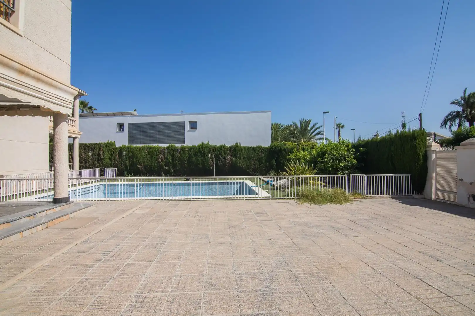 Piscina de Casa o xalet en venda en Elche / Elx amb Jardí privat, Terrassa i Piscina
