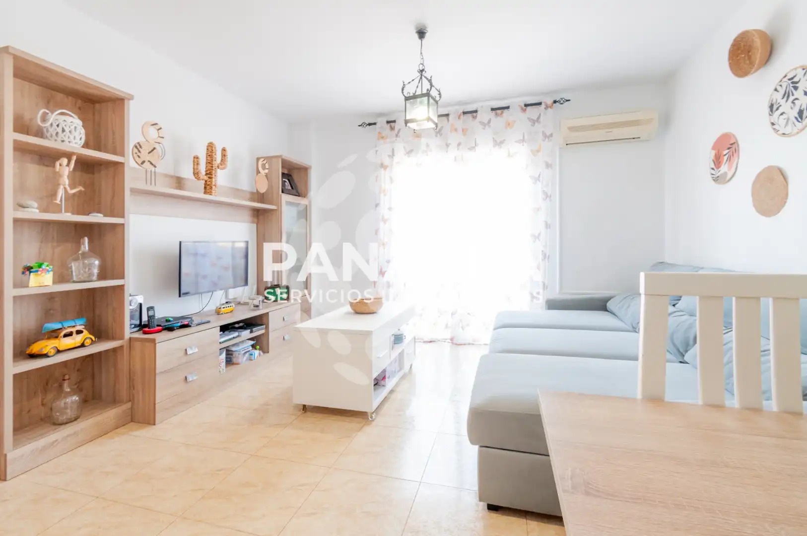 Wohnzimmer von Wohnung zum Verkauf in La Mojonera mit Möbliert, Ofen und Waschmaschine
