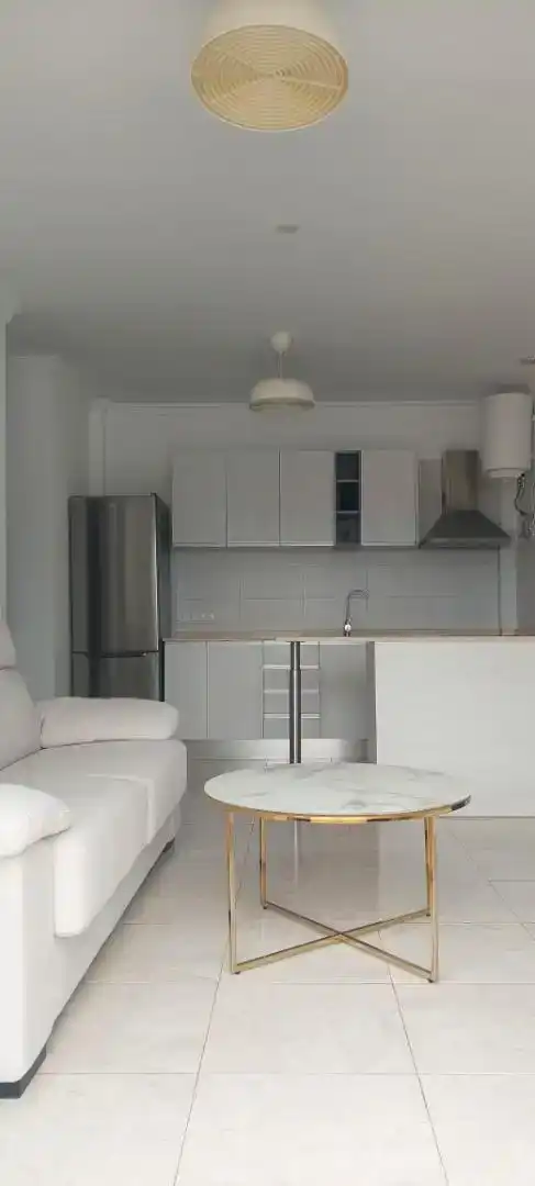 Kitchen of Flat for sale in Mogán  with Air Conditioner, Private garden and Swimming Pool