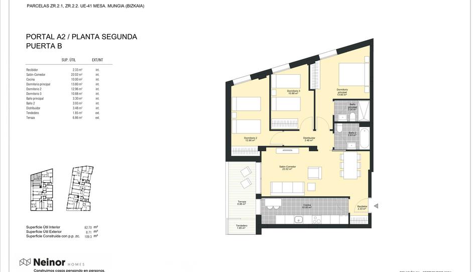 Photo 1 from new construction home in Flat for sale in   Calle Lauxeta Olerkari, Mungia, Bizkaia