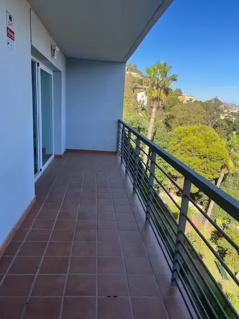 Balcony of Attic for rent in Málaga  with Storage room