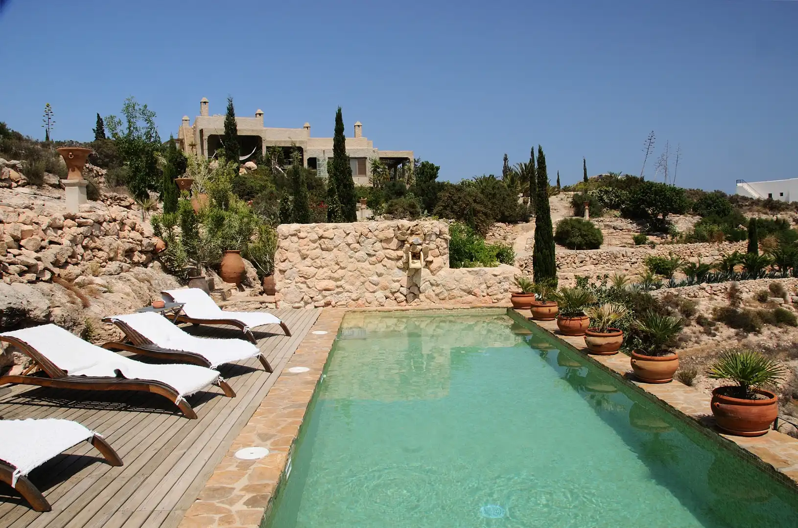 Swimming pool of Country homes for sale in Níjar  with Air Conditioner, Private garden and Terrace
