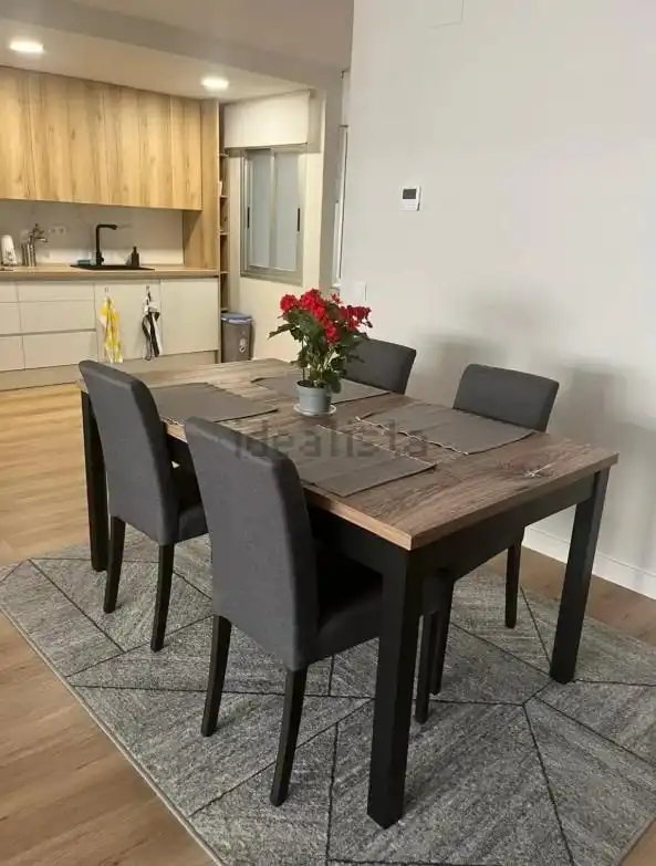 Comedor de Piso de alquiler en Alicante / Alacant con Aire acondicionado, Calefacción y Amueblado