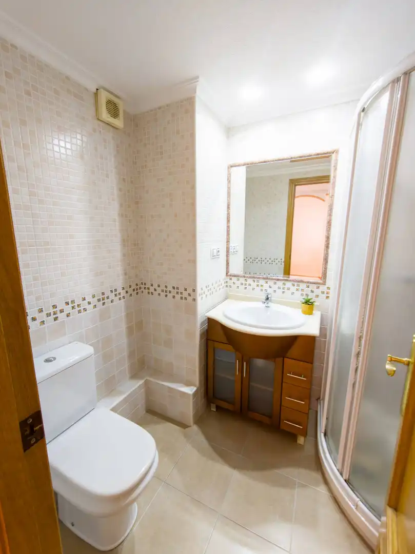 Bathroom of Flat for sale in Santa Pola  with Air Conditioner, Storage room and Furnished