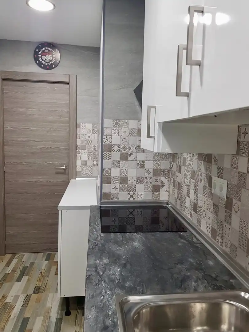 Cocina de Piso en venta en Málaga con Aire acondicionado y Amueblado