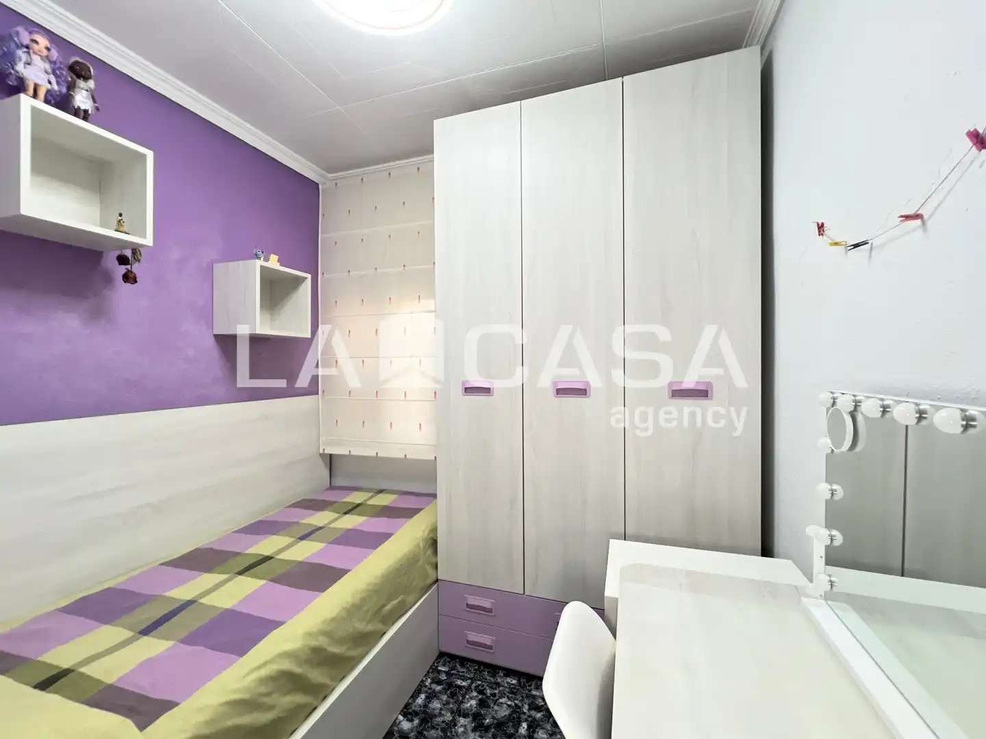 Schlafzimmer von Wohnung zum Verkauf in Badalona mit Heizung