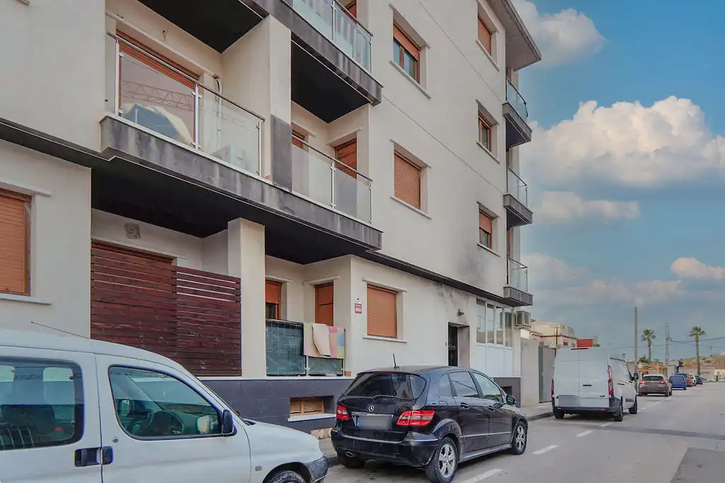 Vista exterior de Piso en venta en Murcia