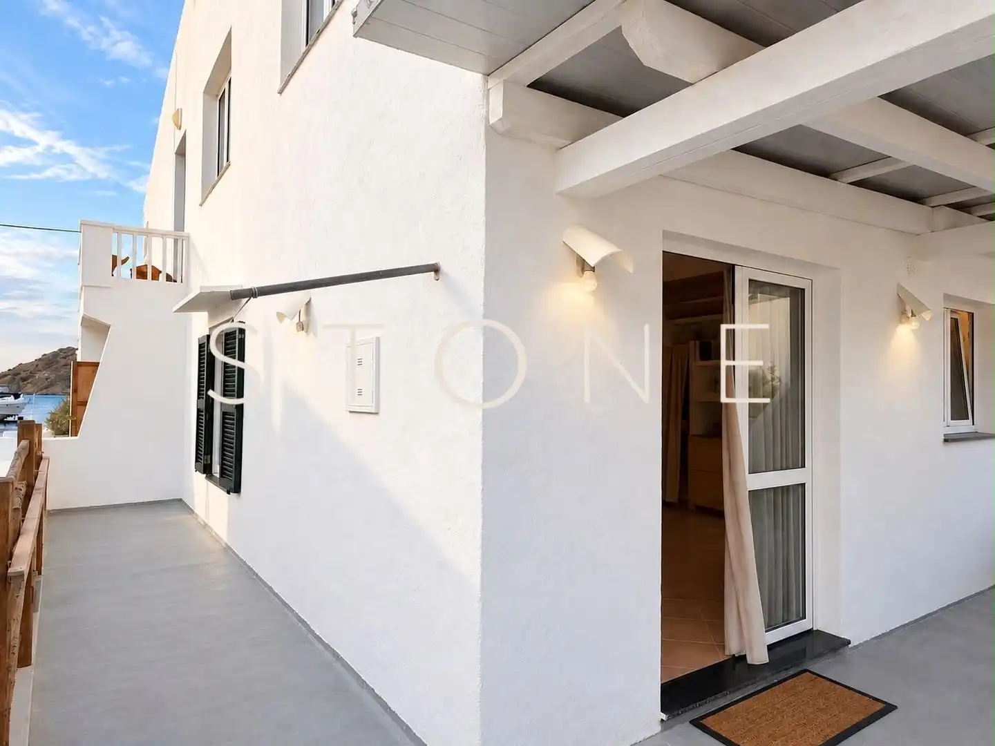Exterior view of Houses for sale in Maó - Mahón  with Terrace
